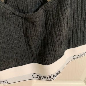 Calvin Klein Modern Cotton Ribbed Bralette